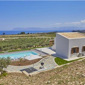 3 bedroom villa with pool near Scopollo, sleeps 6